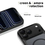 TECH-PROTECT MAGPEAK MAGSAFE CC IPHONE 17 PRO MAX NEGRO MATE - Imagen 3