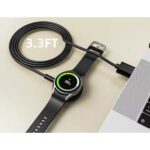 CABLE DE CARGA MAGNÉTICA USB TECH-PROTECT MC03 ULTRABOOST 100CM SAMSUNG GALAXY WATCH NEGRO - Imagen 4