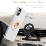 ANEL MAGNÉTICO MAGSAFE PARA TELEMÓVEL TECH-PROTECT MMR700 LAMANO ROSA/DOURADO - Imagem 5