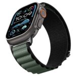 CORREA SPIGEN WBF1 APPLE WATCH 8 / 9 / 10 / 11 / SE / ULTRA (44 / 45 / 46 / 49 MM) NEGRO/VERDE - Imagen 15