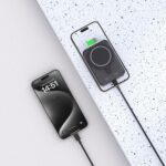 TECH-PROTECT PB11 LIFEMAG MAGSAFE POWER BANK 10000MAH PRETO - Imagem 5